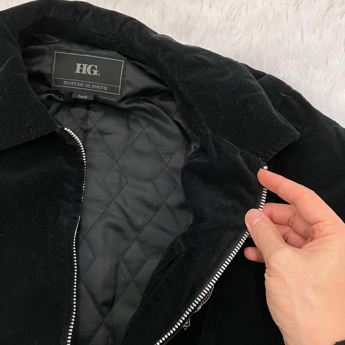 빈티지 히스테릭글래머 바이커 블루종 y2k 스트릿 갸루 펑키 일본빈티지 상품이미지9