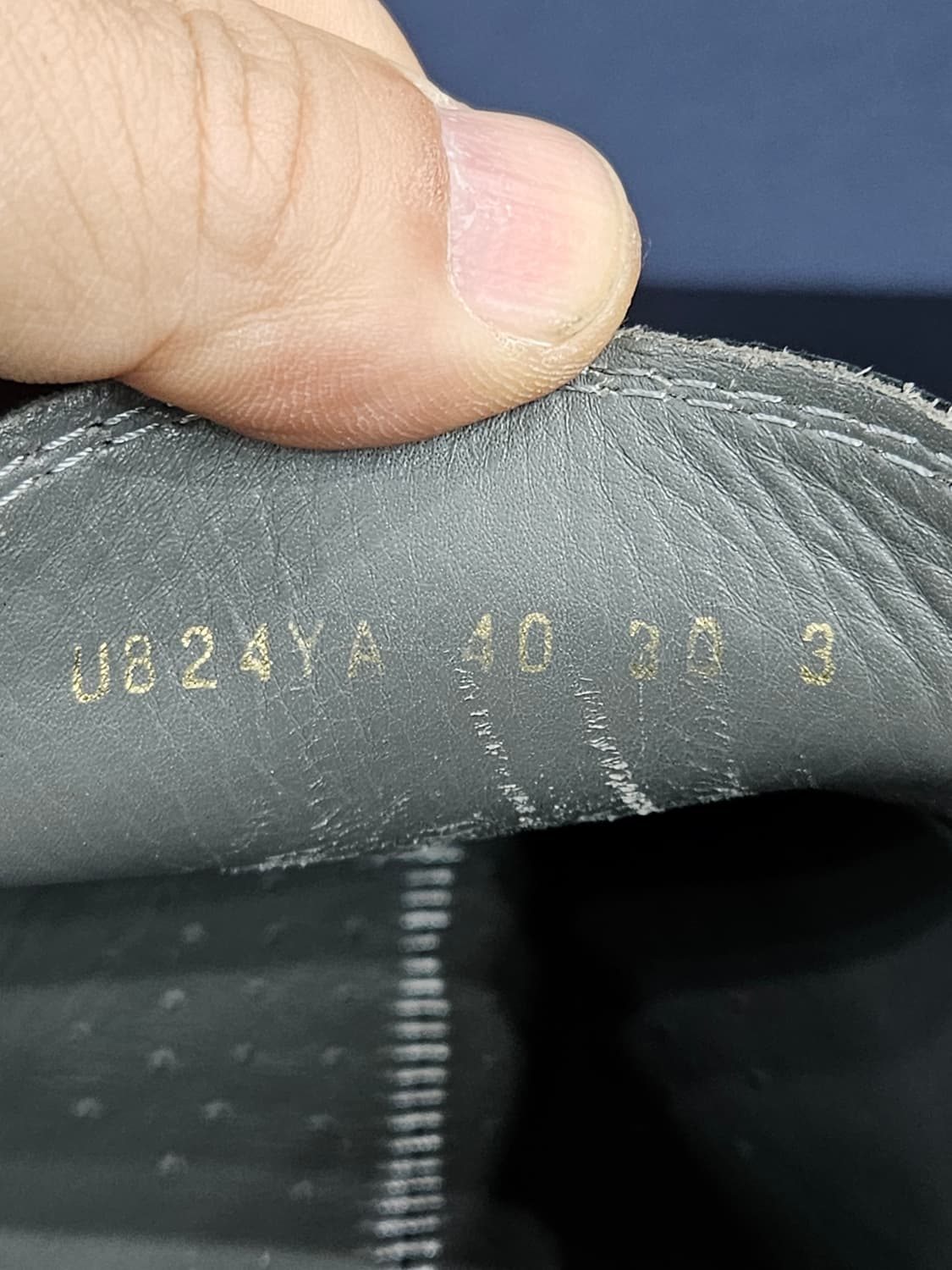 제옥스 블랙컬러 남성 260 로퍼  상품이미지10