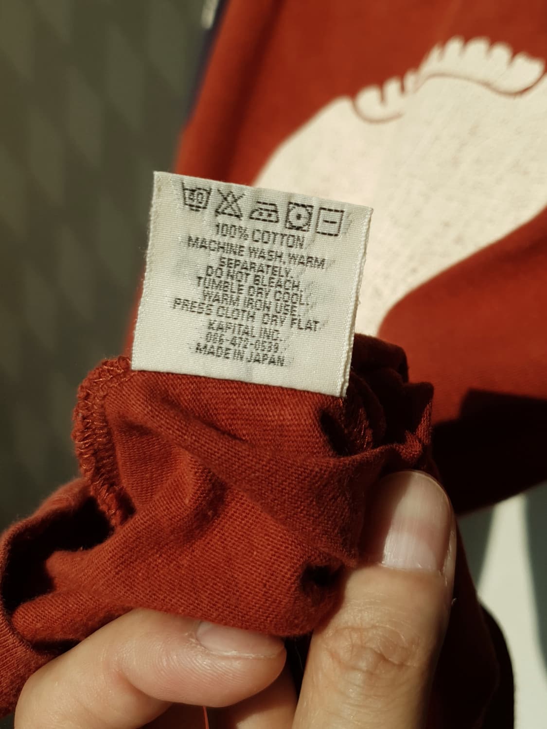 KAPITAL football tee 상품이미지10