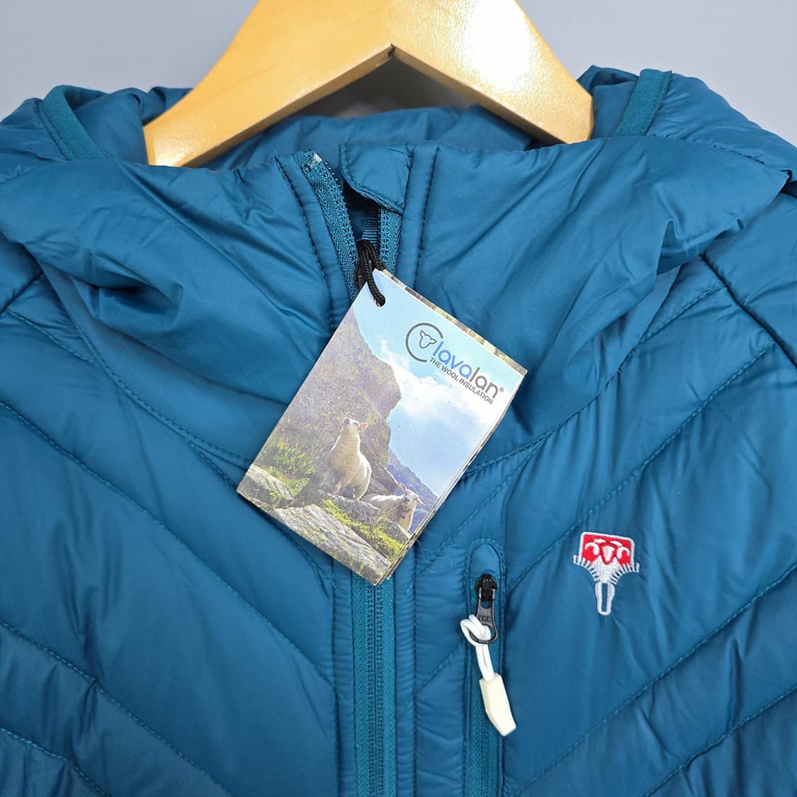 그루찌백 페이스풀 다운울 경량 패딩 자켓 L 상품이미지3