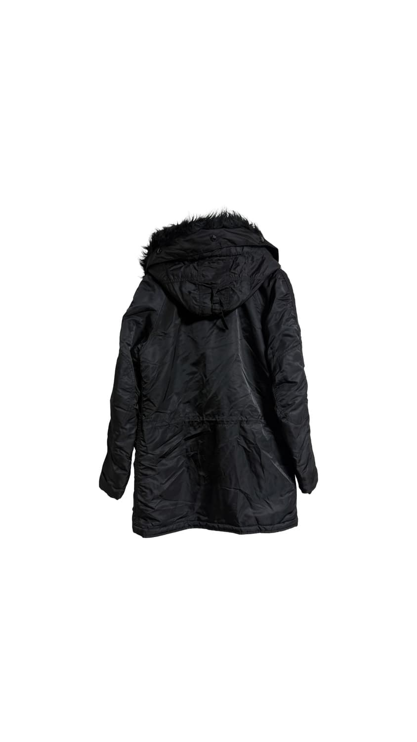 알파인더스트리 N-3B 블랙 파카 상품이미지2