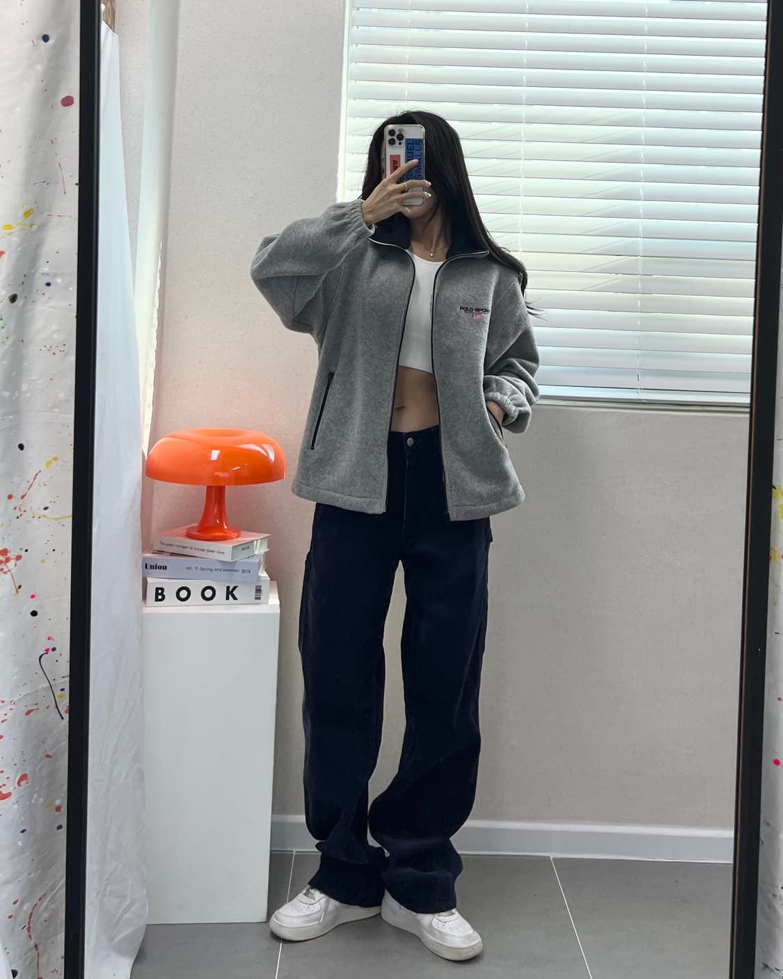 (WOMEN)폴로 스포츠 후리스자켓-M1528 상품이미지8