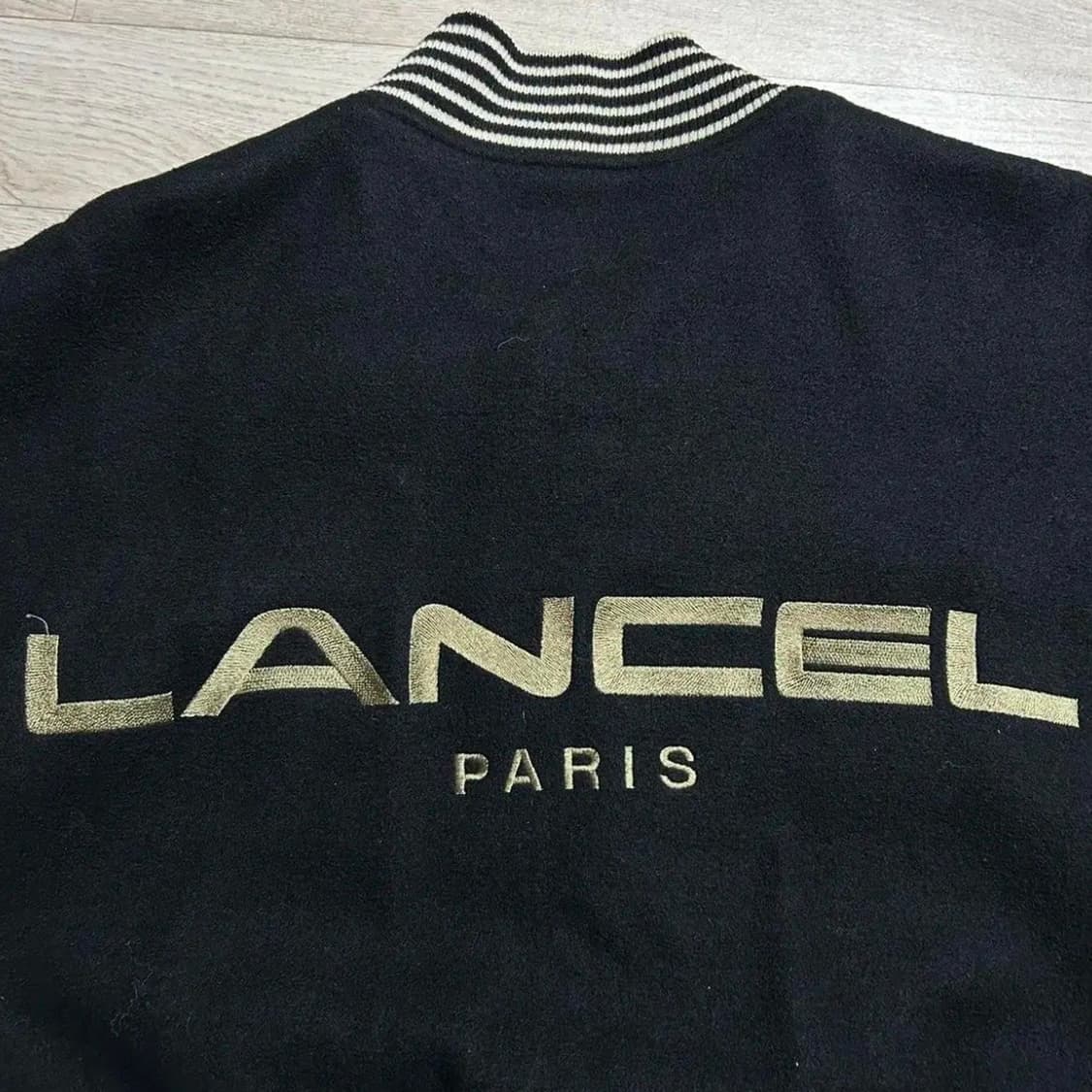 LANCEL 란셀 울 빅로고 바시티자켓(실측XL) 상품이미지5