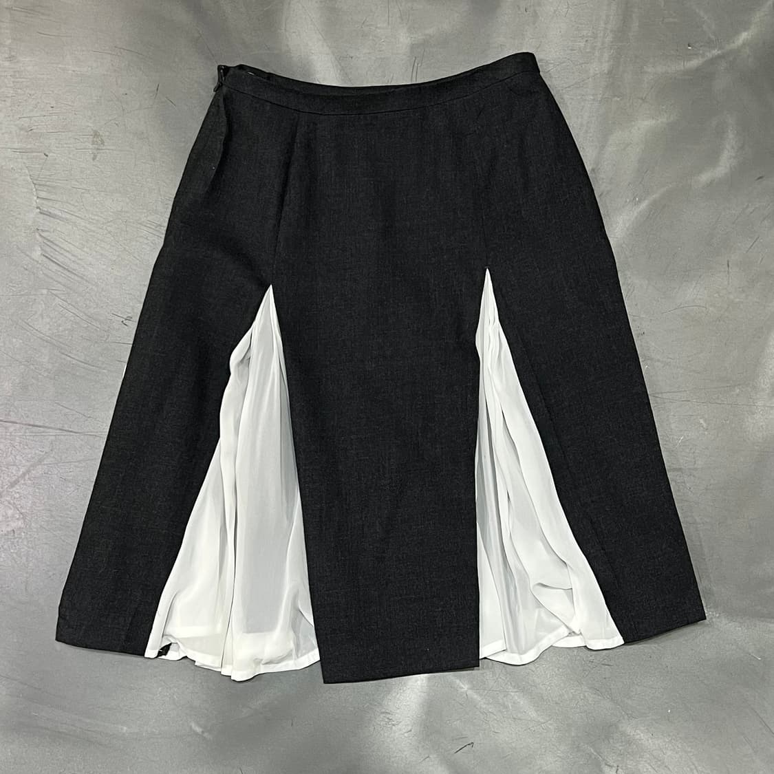  트루사르디 배색 플레어 스커트 y16472 상품이미지2