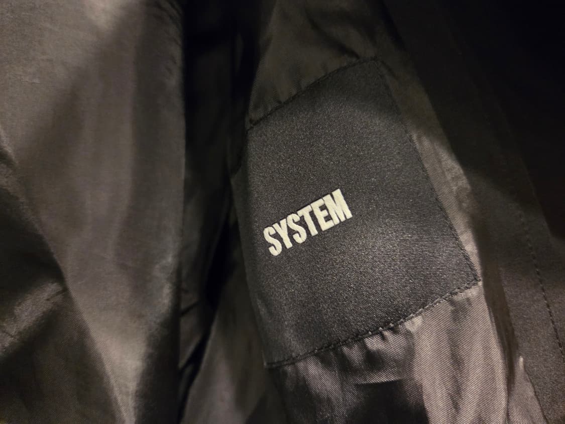 시스템 트렌치코트 상품이미지7