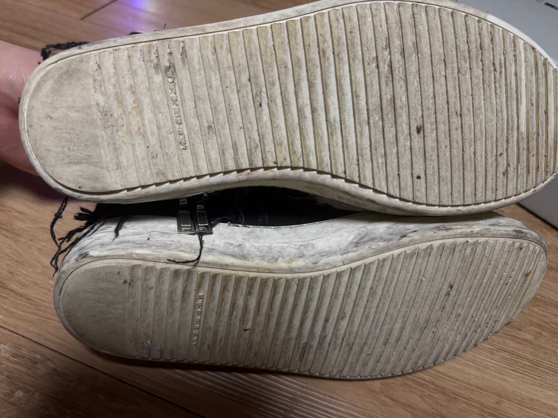 42size Rick owens 다크쉐도우 디스트로이드 이펙트스니커즈 상품이미지4