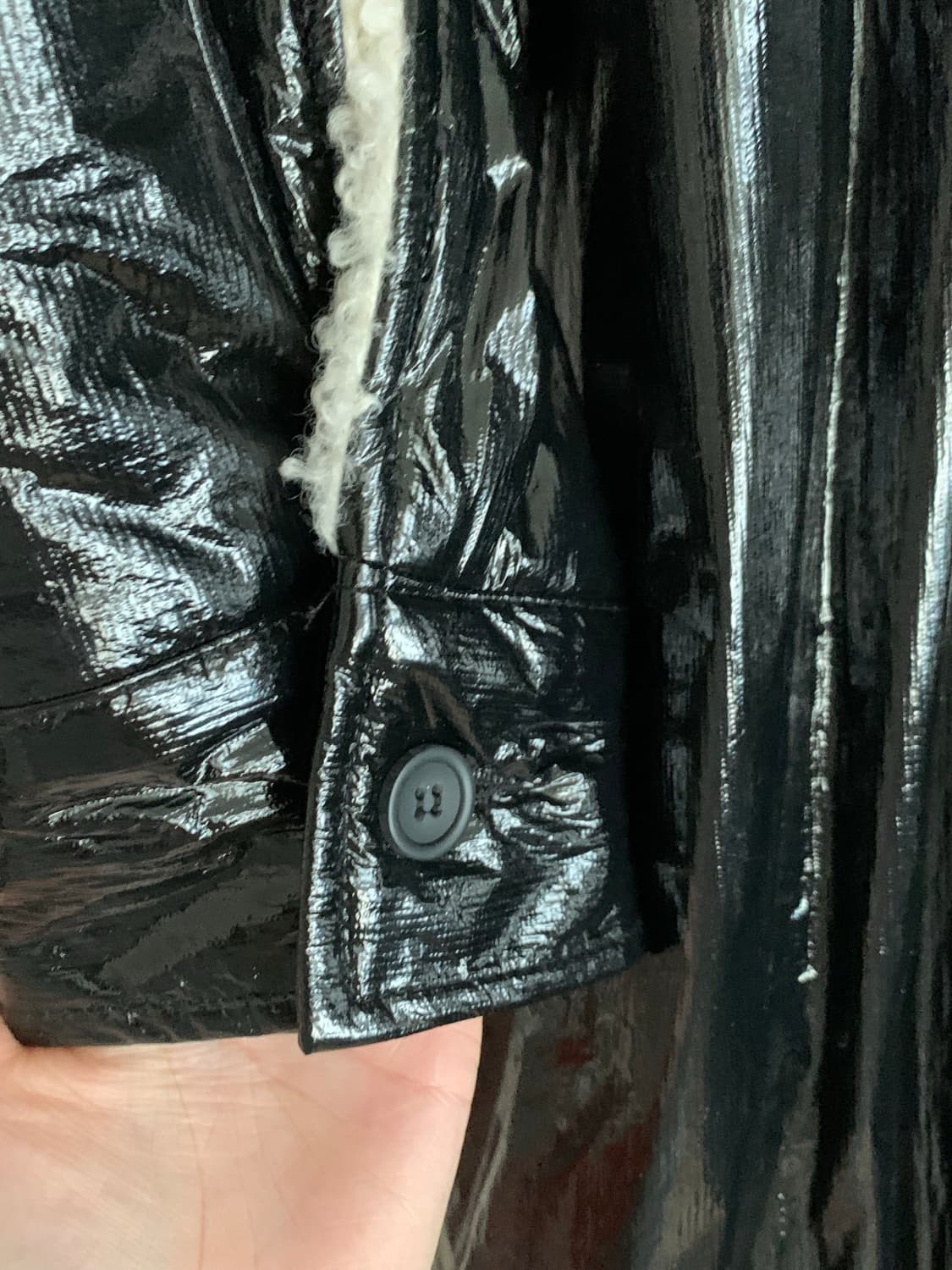 헬더 시어링 롱 코트 상품이미지4