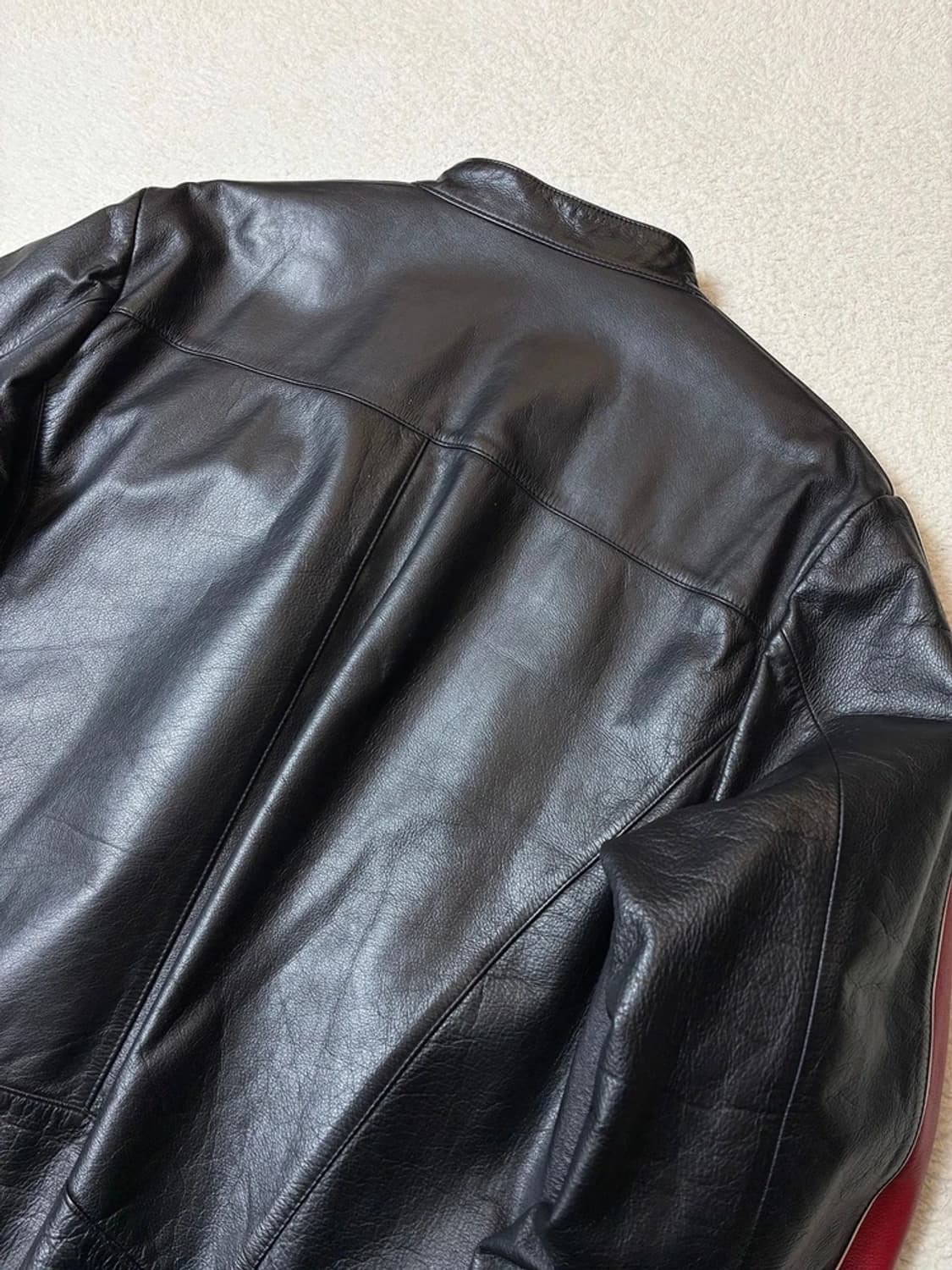 휠라 00's 레드 라인 소가죽 레이싱 자켓 PN6647 상품이미지7