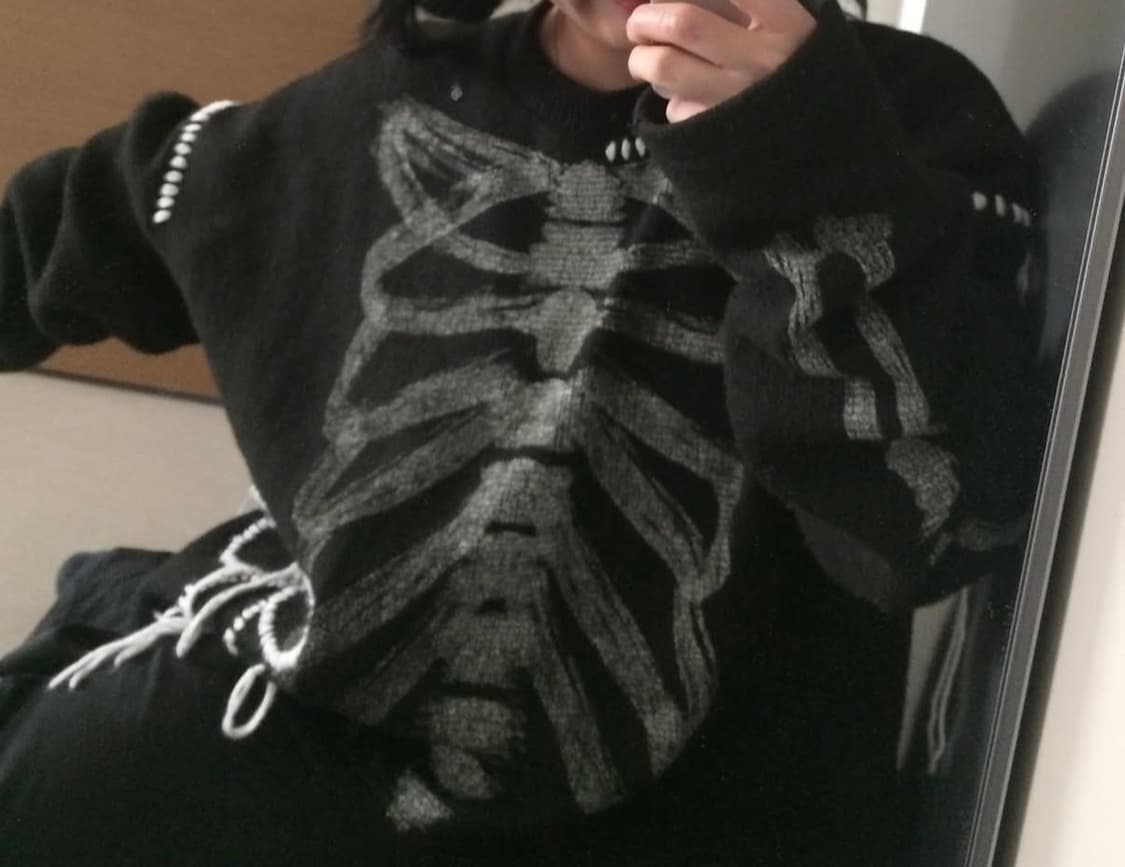 써저리 본 니트 상품이미지1