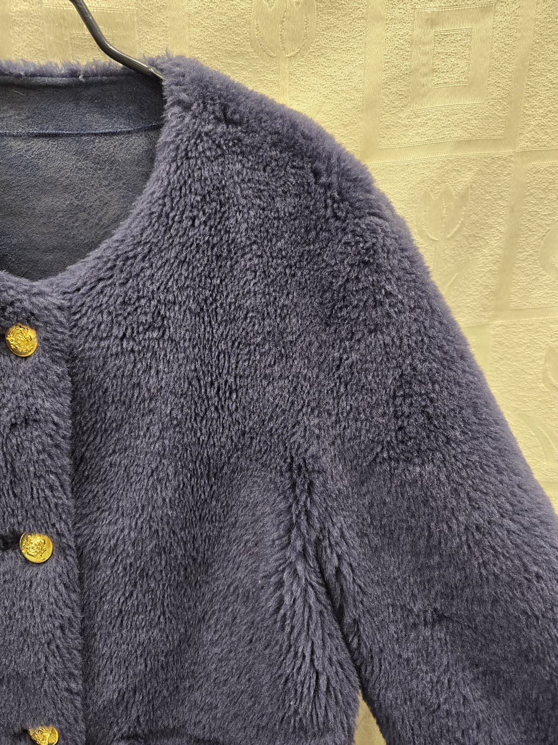 양털 자켓 M (66) 네이비 상품이미지3