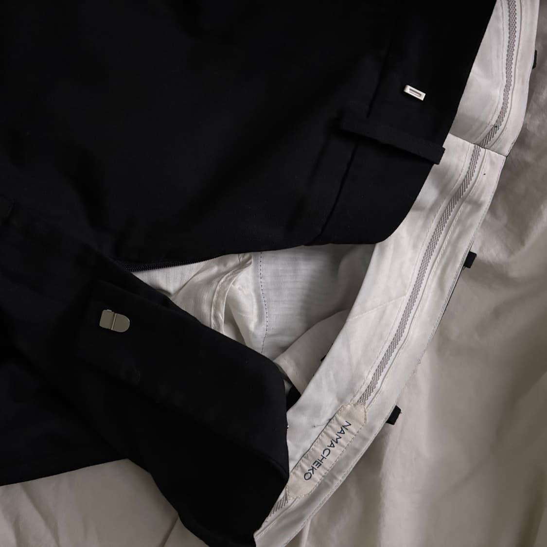 M)NAMACHEKO "HIRSE FLAP TROUSERS" 상품이미지4