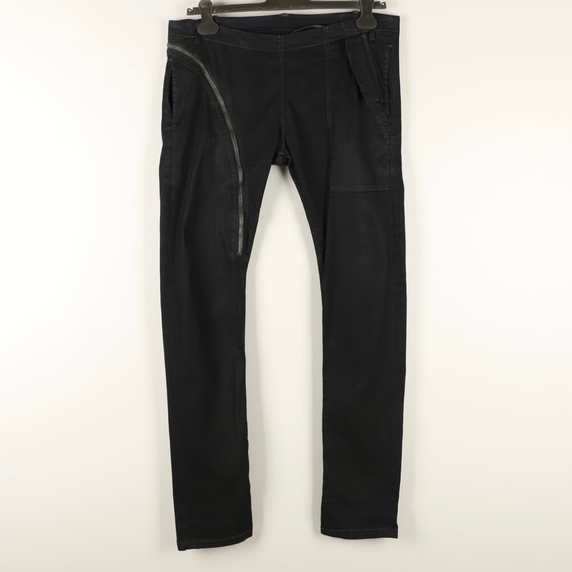 L / Rick Owens 릭오웬스 왁스 에어컷 데님 팬츠 상품이미지1