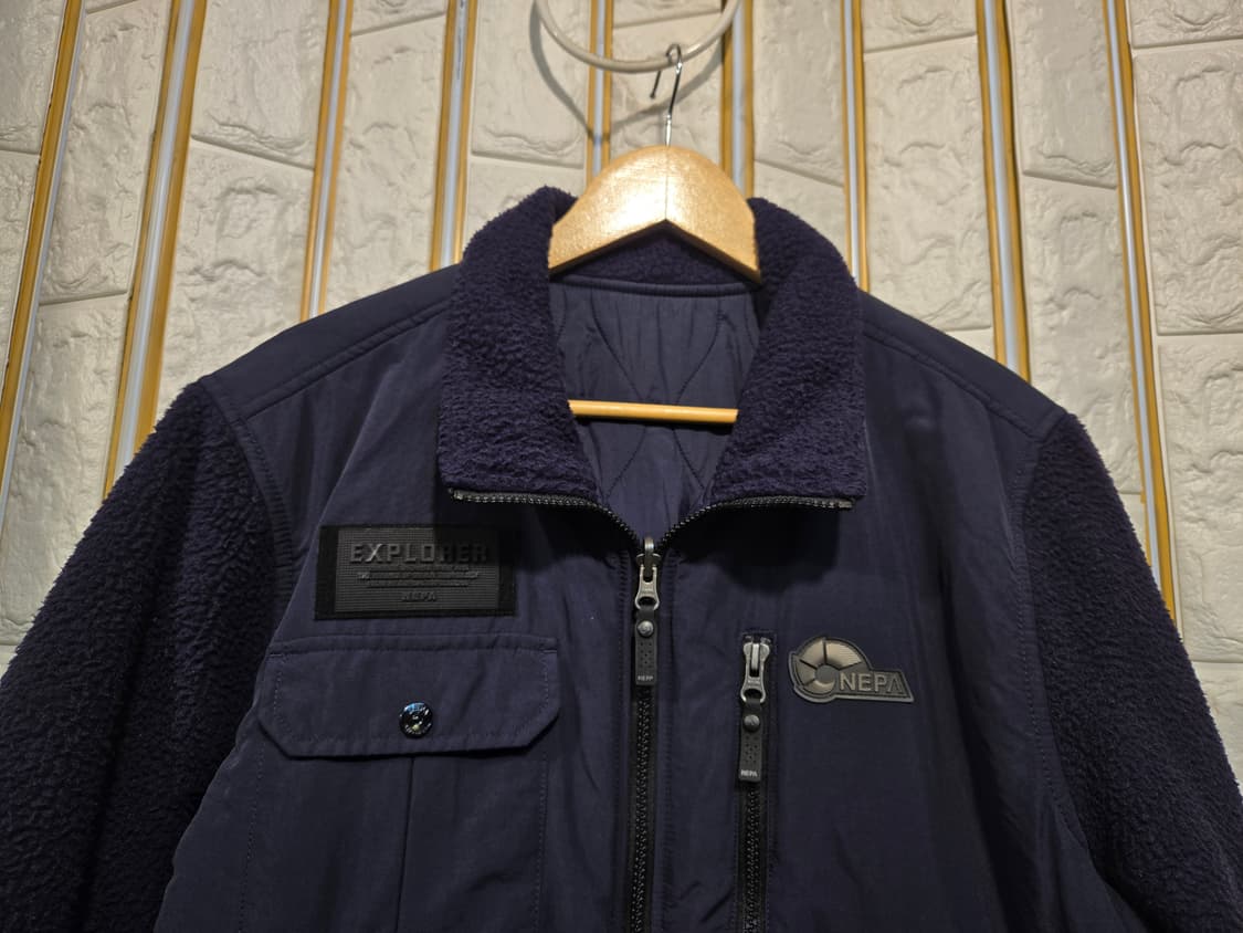 네파 남성 리버시블 양면 뽀글이 퀼팅점퍼105 상품이미지5