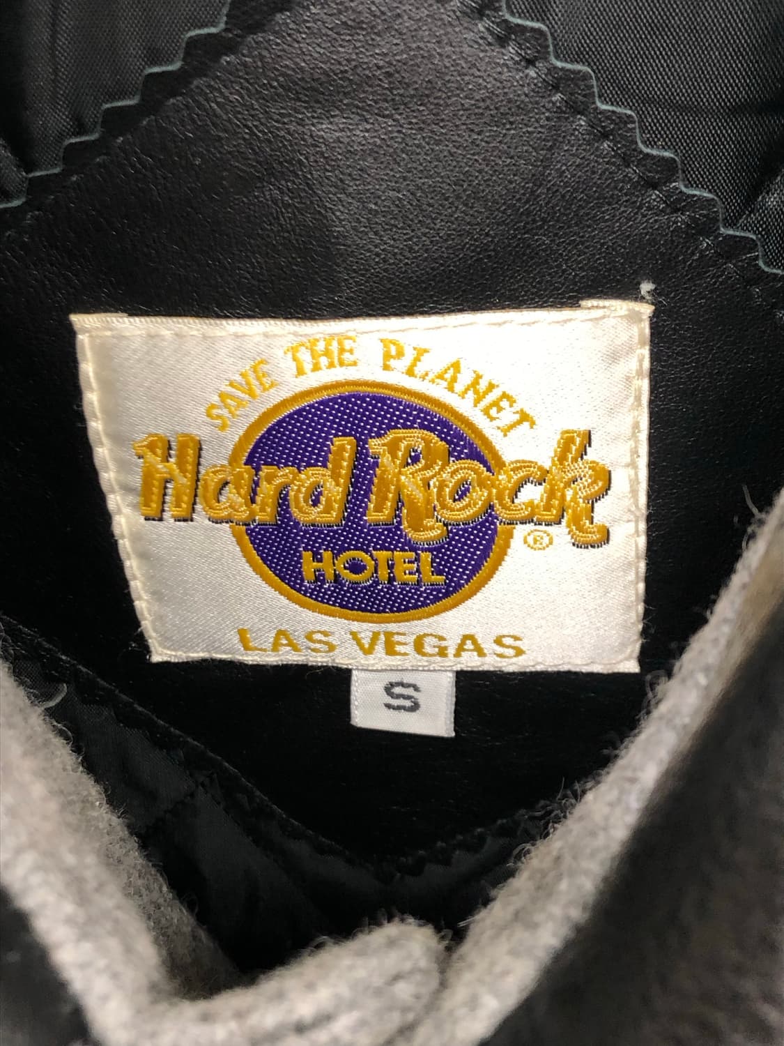 하드락카페 리얼레더 바시티 상품이미지3