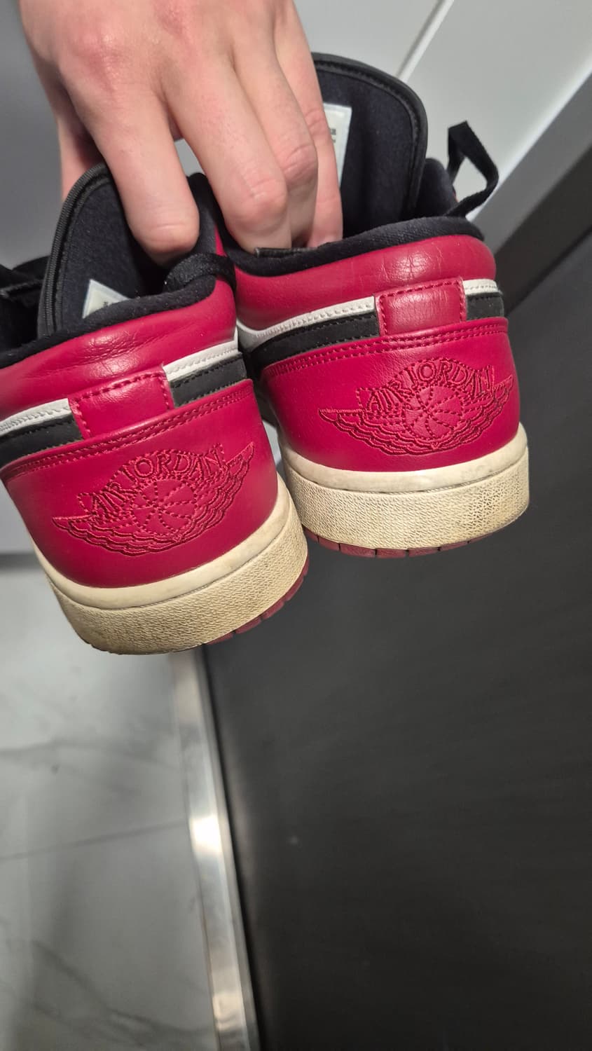 나이키 조던1 로우 블랙토 290 상품이미지5