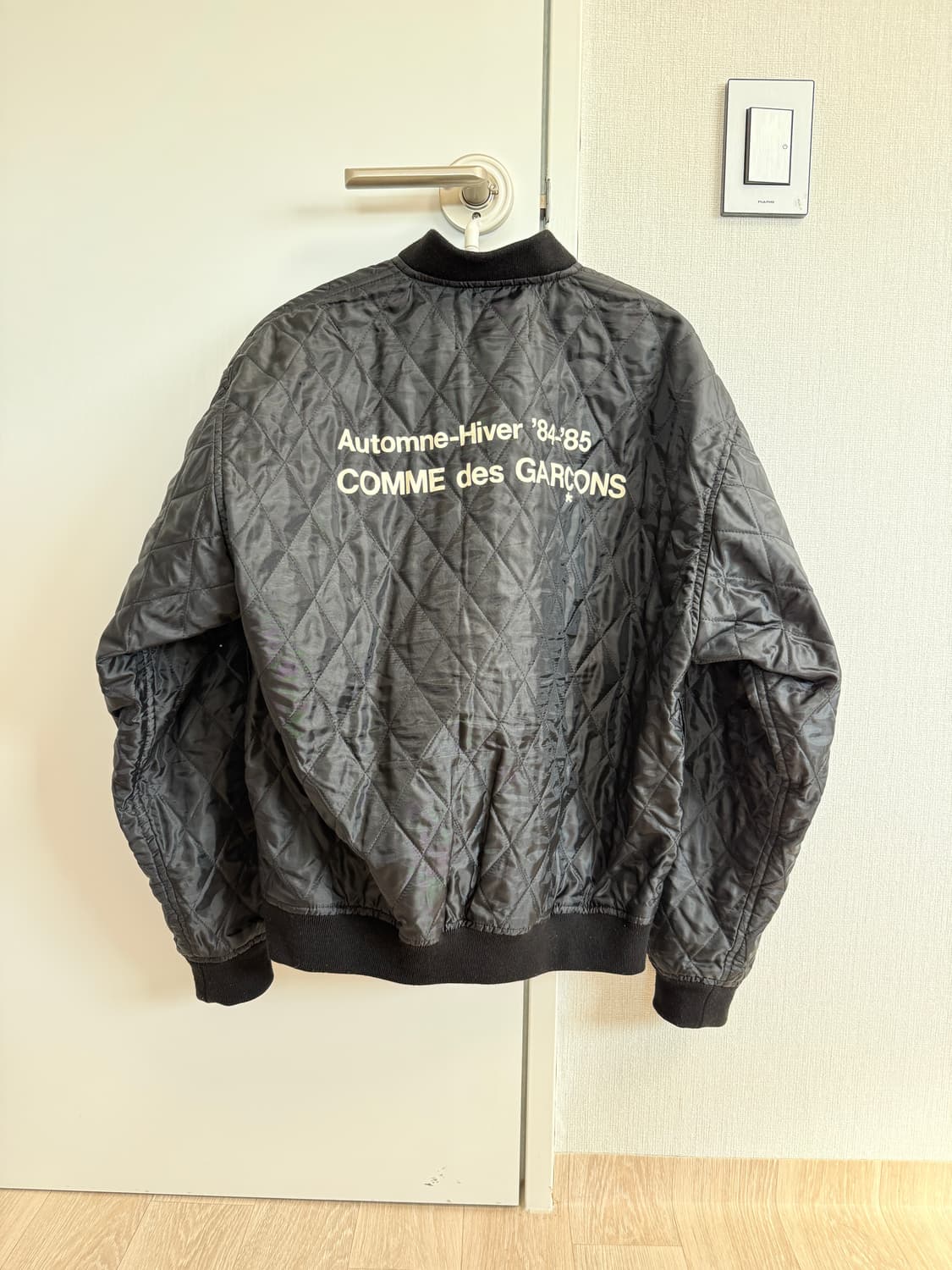 Cdg 퀼티드 스태프 블루종 L 상품이미지1