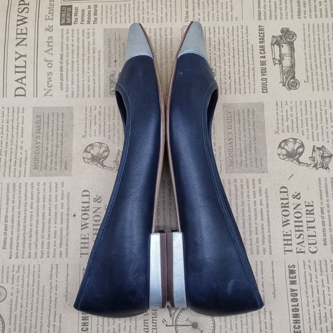 랄프로렌 스틸레토 플랫슈즈235 상품이미지5