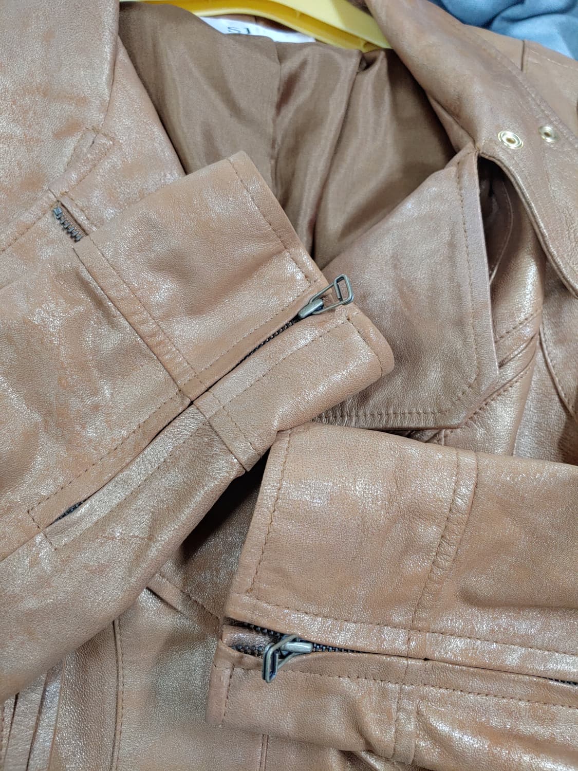 SJ SJ  에스제이 가죽 라이더 자켓 88-98-165 상품이미지3