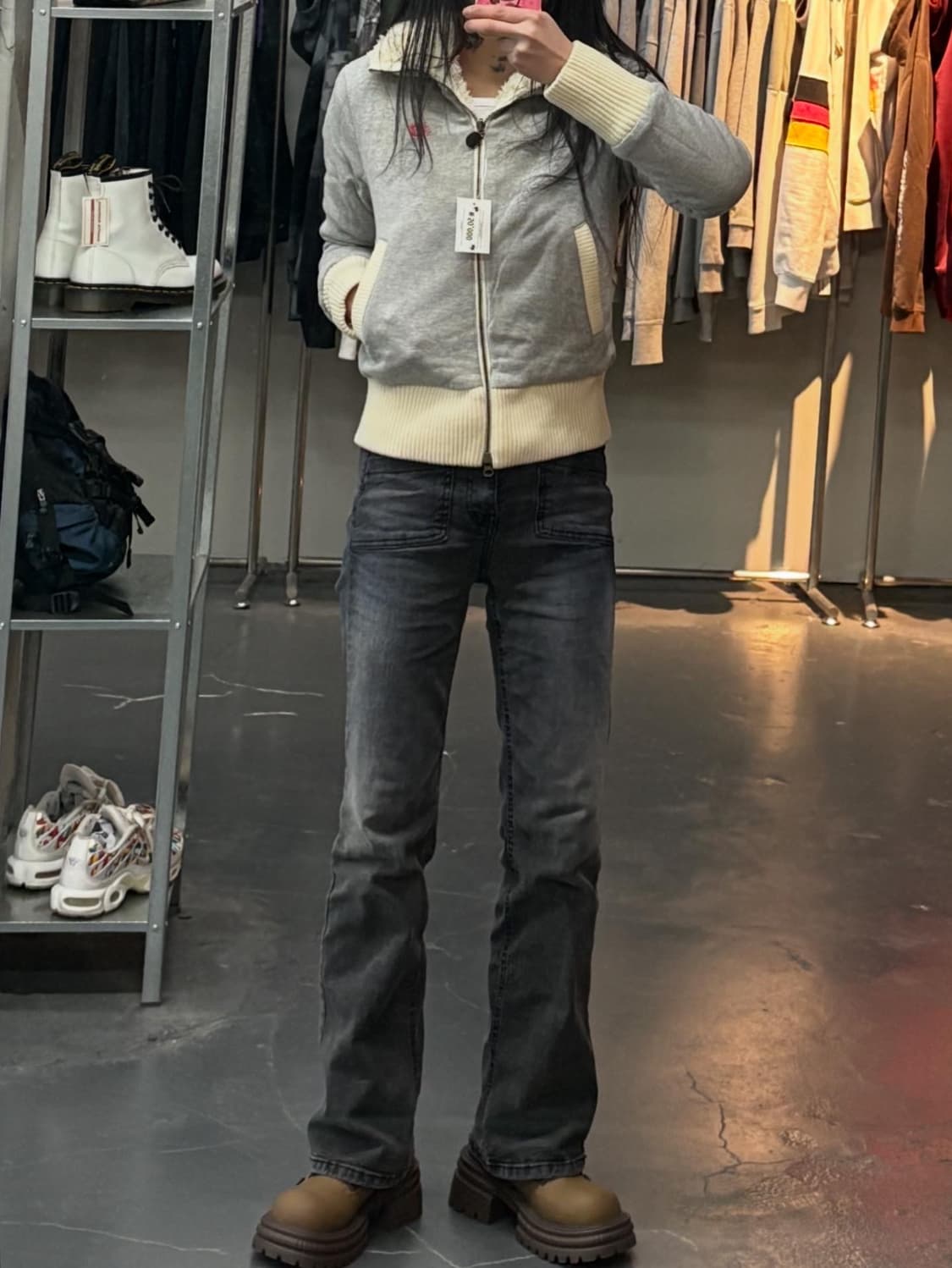 뉴발란스 플리스 리버시블 집업 자켓 A3297 상품이미지1