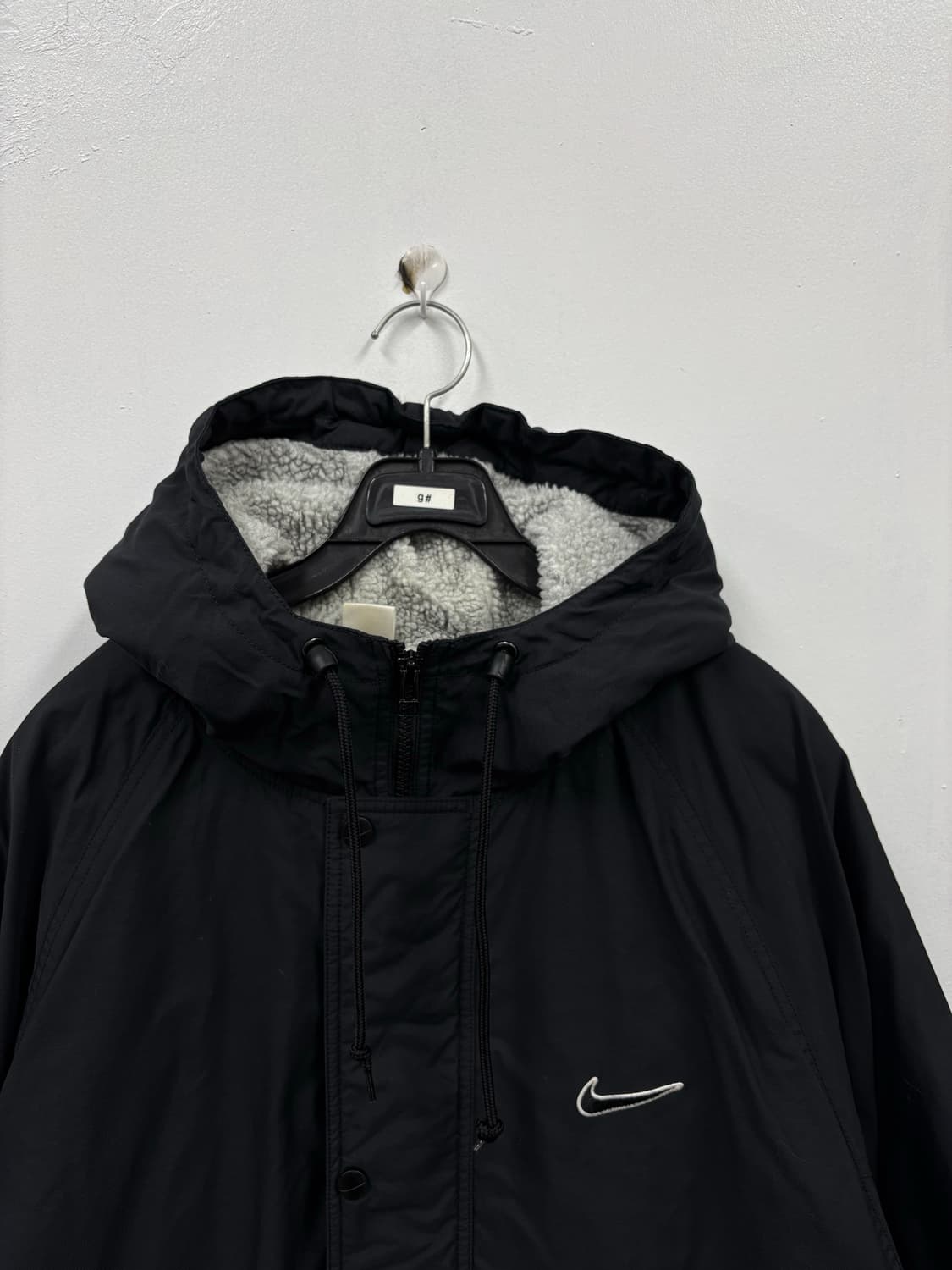 나이키 양털 롱 코트 상품이미지3