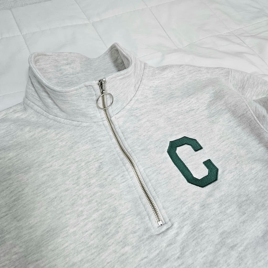 커버낫 하프 집업 맨투맨 M 상품이미지2