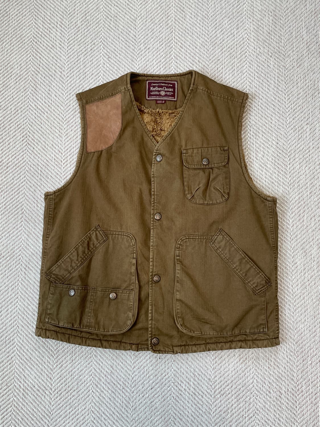 말보로 클래식 쉐르파 라이닝 헌팅 베스트 J03831 상품이미지1