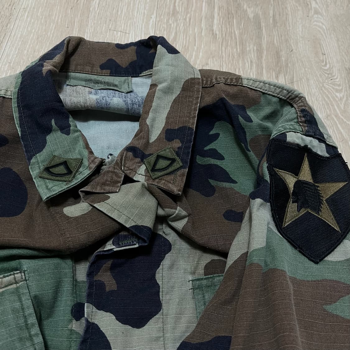 미군 밀리터리 우드랜드 BDU 전투복 상하의 세트 M 상품이미지2