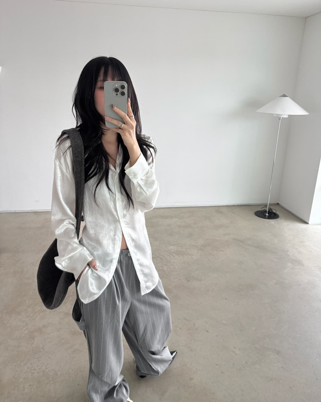 새틴 셔츠 상품이미지4