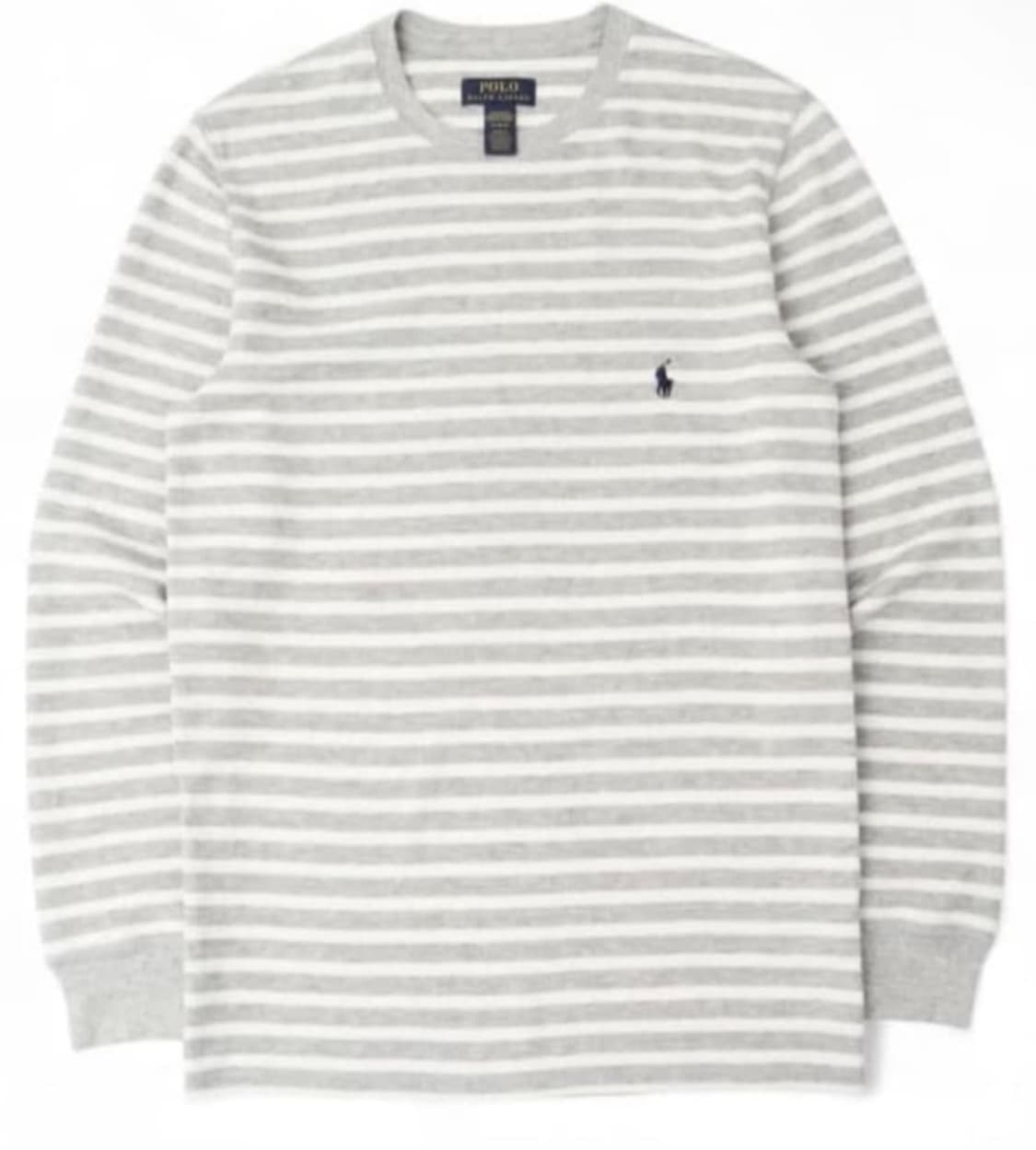 구해요!!)) 폴로 랄프로렌 그레이 스트라이프 롱슬리브 엄성현 상품이미지1