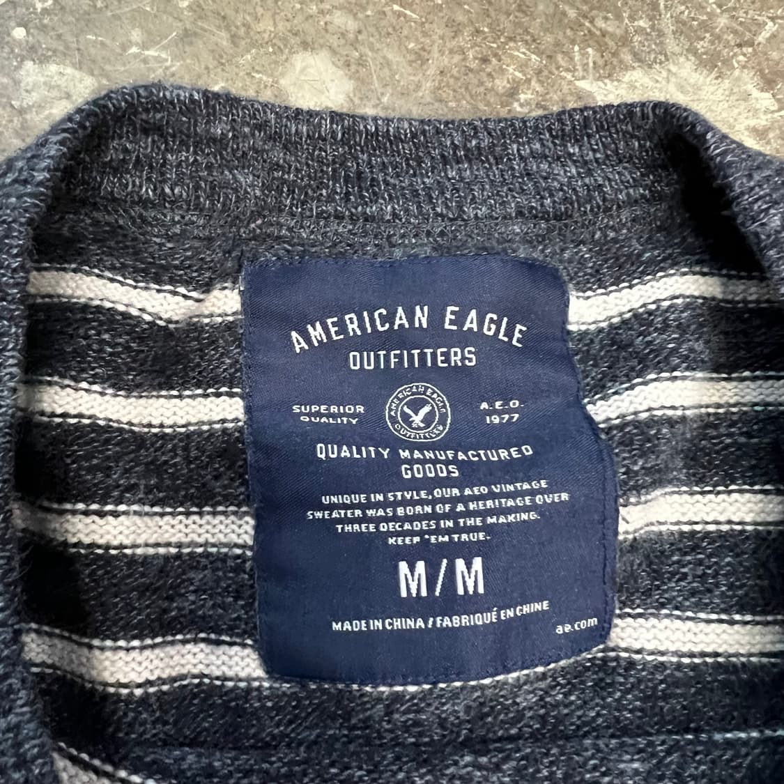 M) 아메리칸이글 스트라이프 니트 상품이미지3