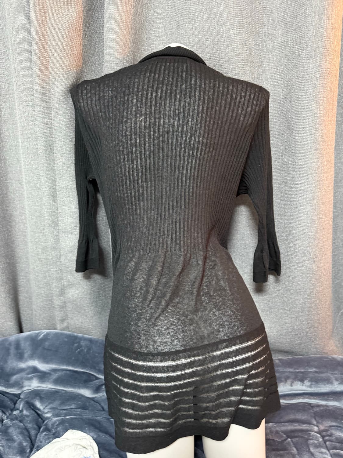 히코로비즈 (히로코 코시노)시스루 미니 원피수 가다건  상품이미지3