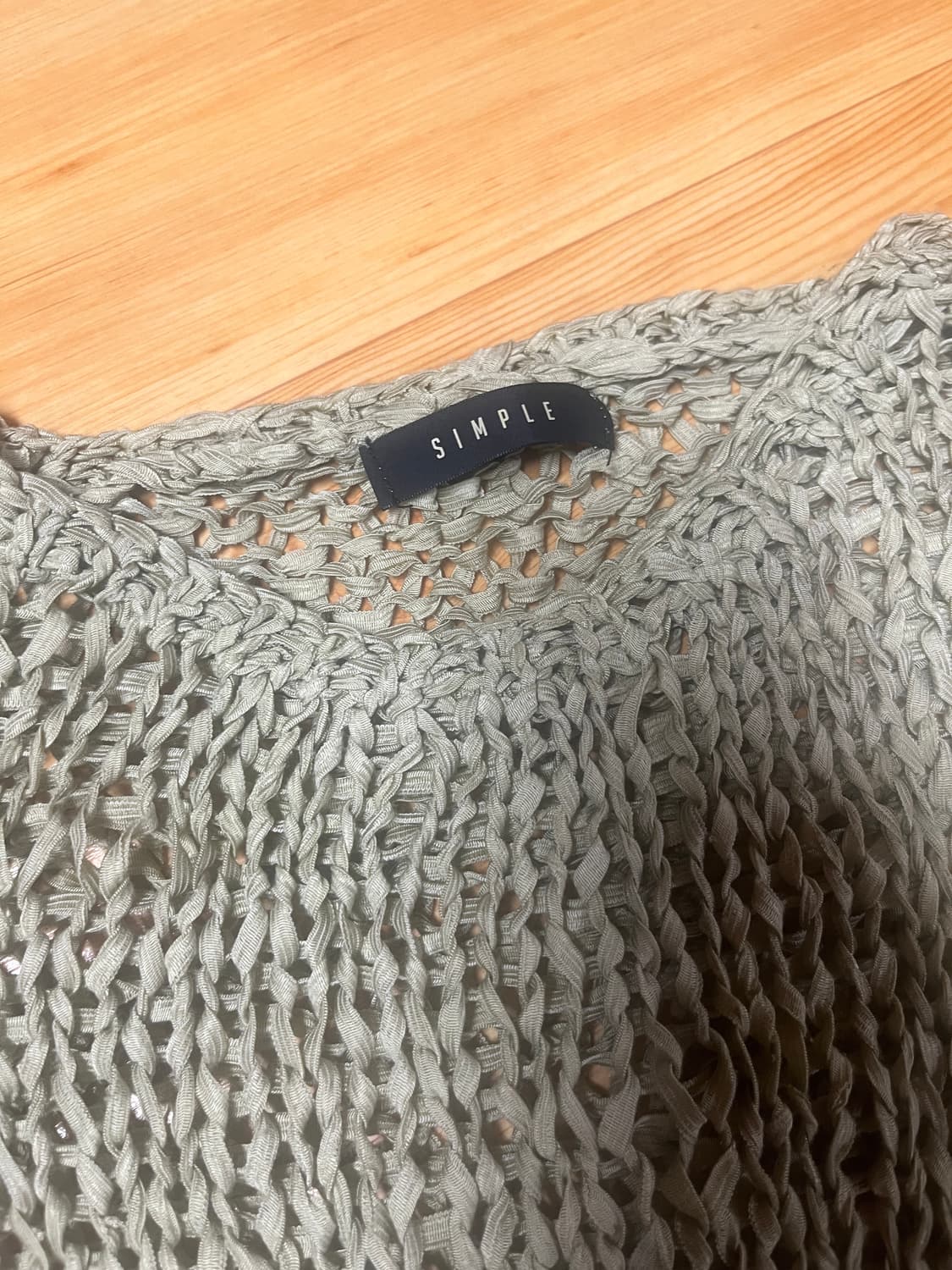 크로셰 짜임 롱슬리브 상품이미지2