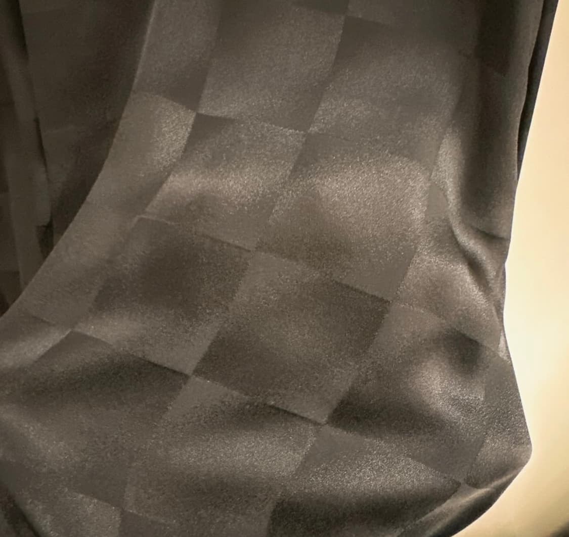 [스키즈 현진님 착용] 생로랑 22SS 실크 체커 셔츠 상품이미지5