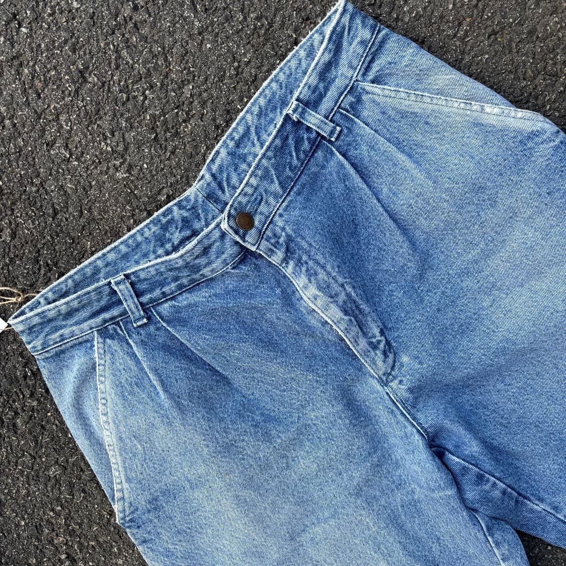 90년대 일본 리 투턱 데님 팬츠 상품이미지7