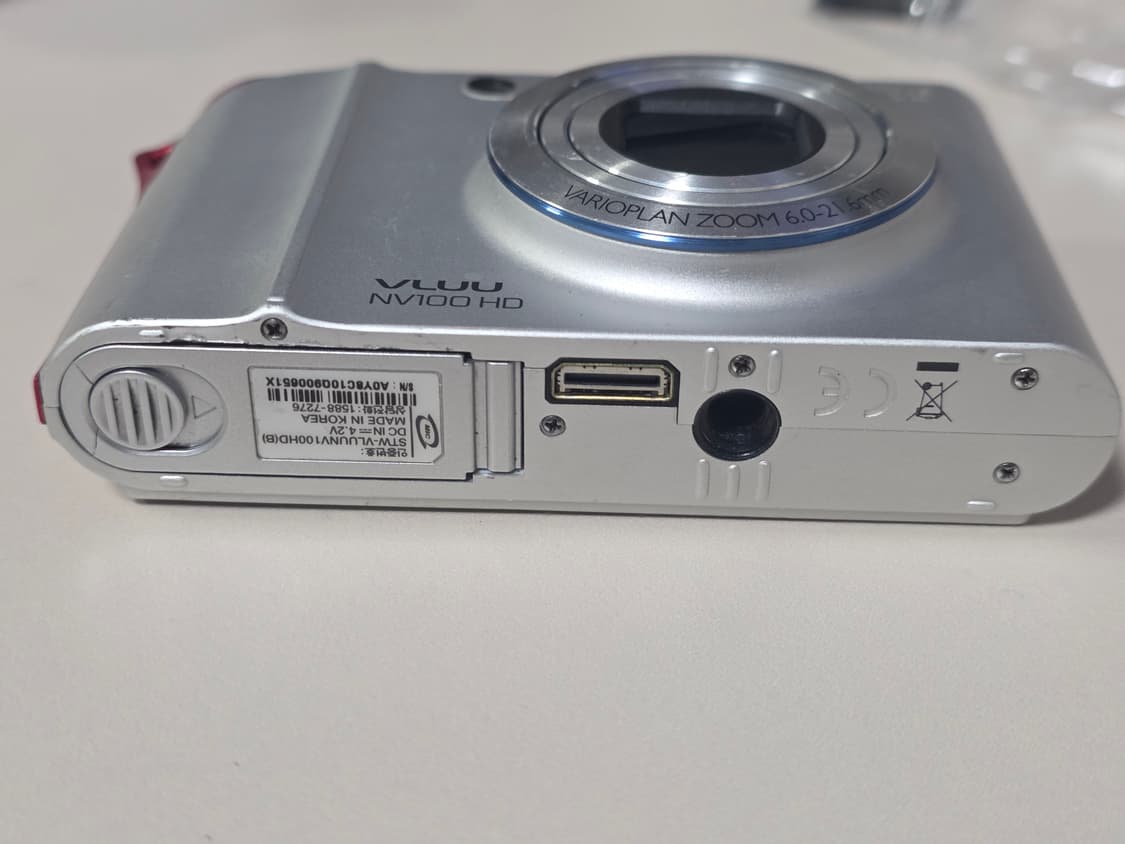 삼성 블루 NV100HD 빈티지 디지털카메라 상품이미지5