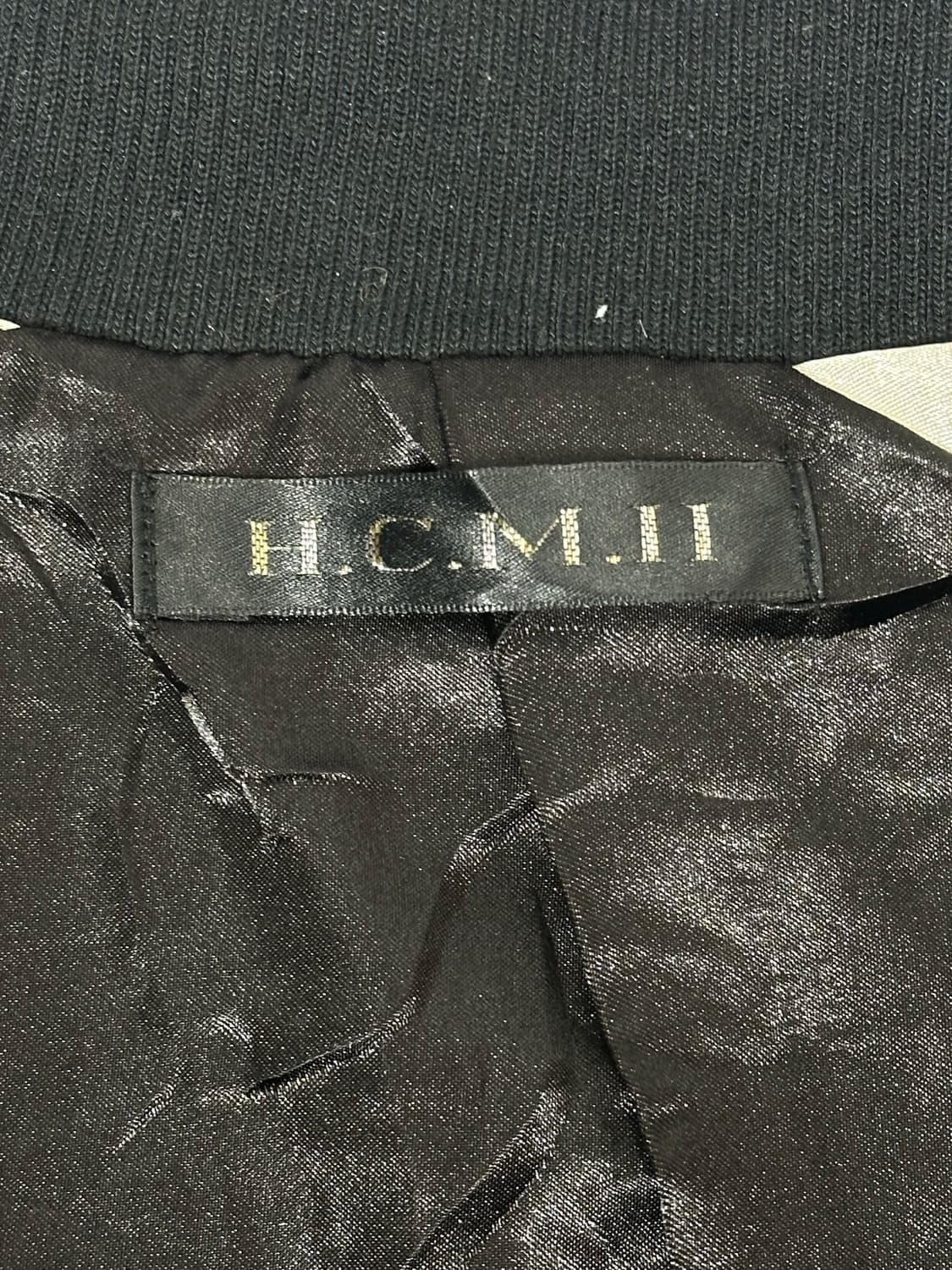 일본 빈티지 자수 블랙 화이트 꽃 스카잔 자켓  상품이미지6