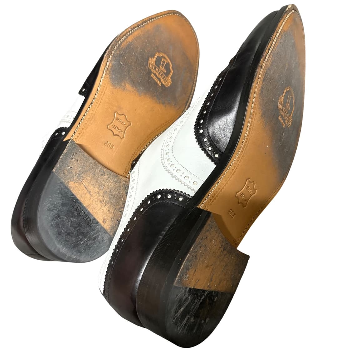 헤리티지 리갈 맨체스터 투톤 윙팁 더비슈즈 280-285 상품이미지5