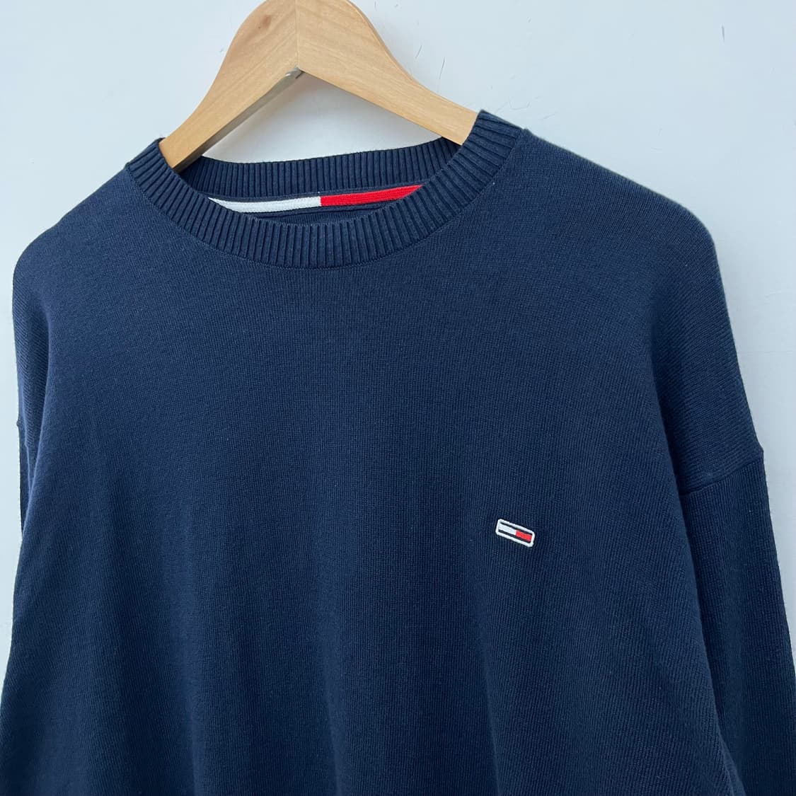 타미힐피거 네이비 니트 스웨터 남L 상품이미지3