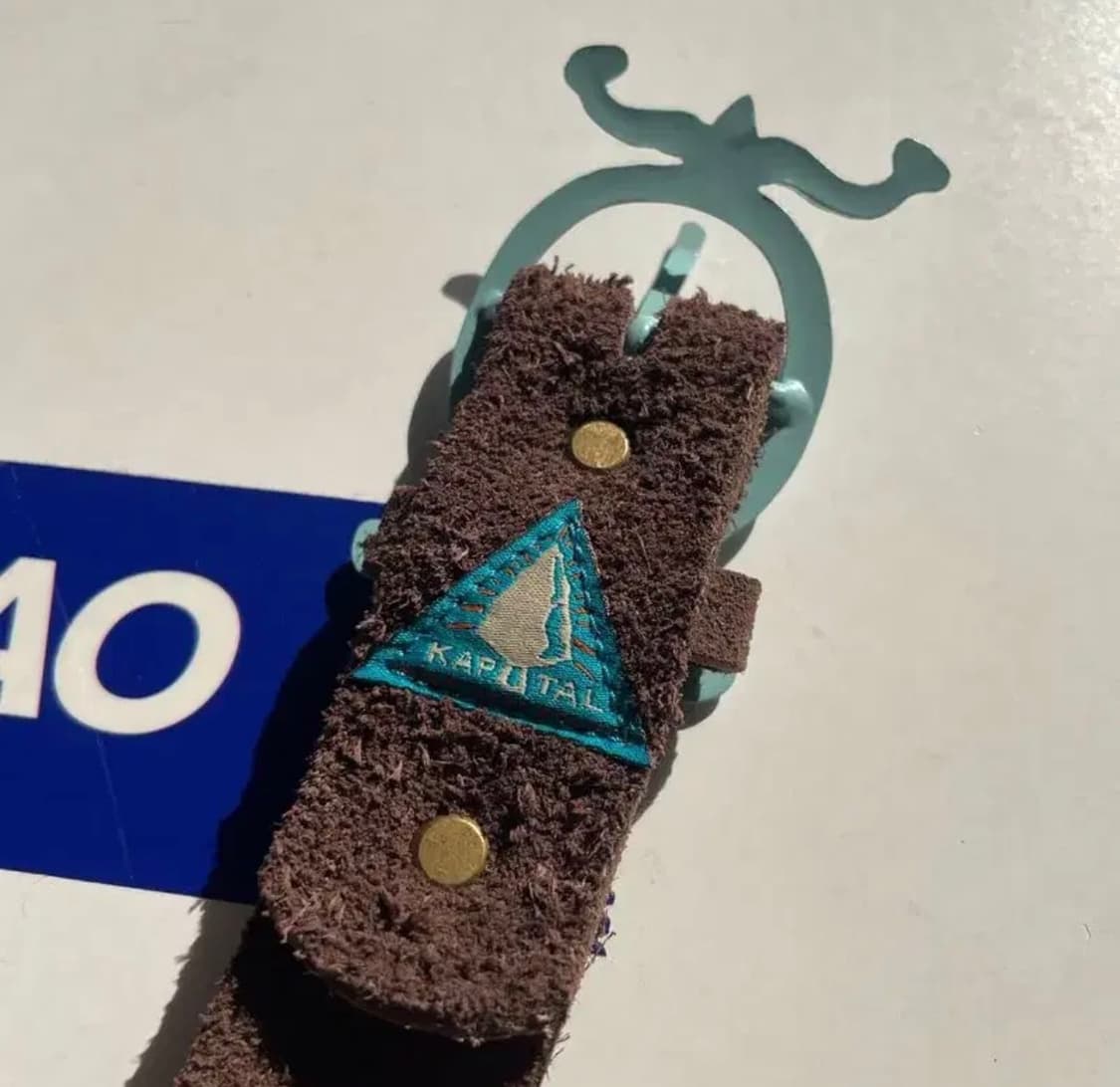 캐피탈 스웨이드 버클 벨트 상품이미지3