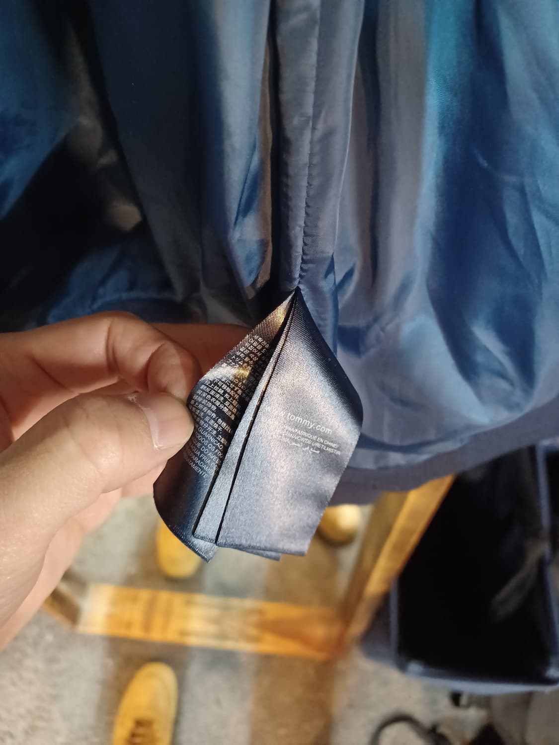 타미힐피거 퀄티드 봄버 자켓 xl 상품이미지4