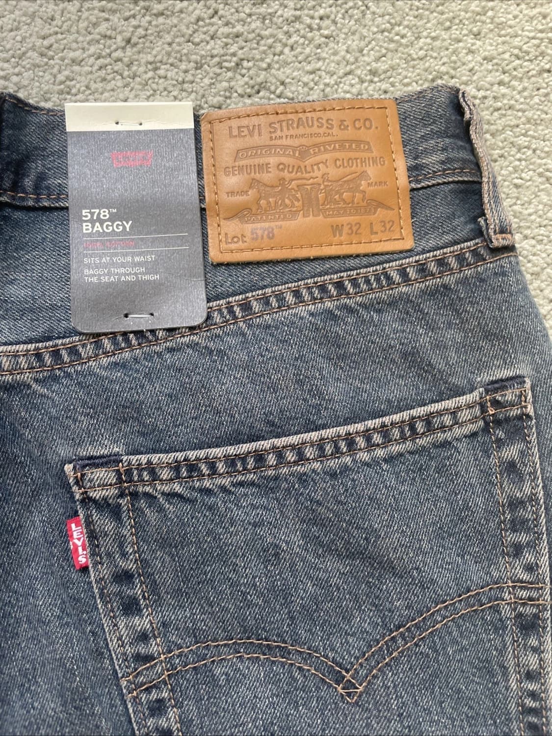 리바이스 578 배기 진 상품이미지10