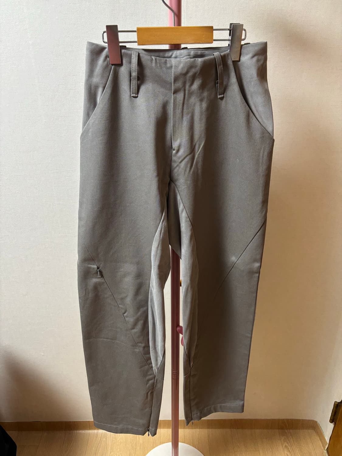 NUPEAK DIAGONAL TROUSER GREY 상품이미지3