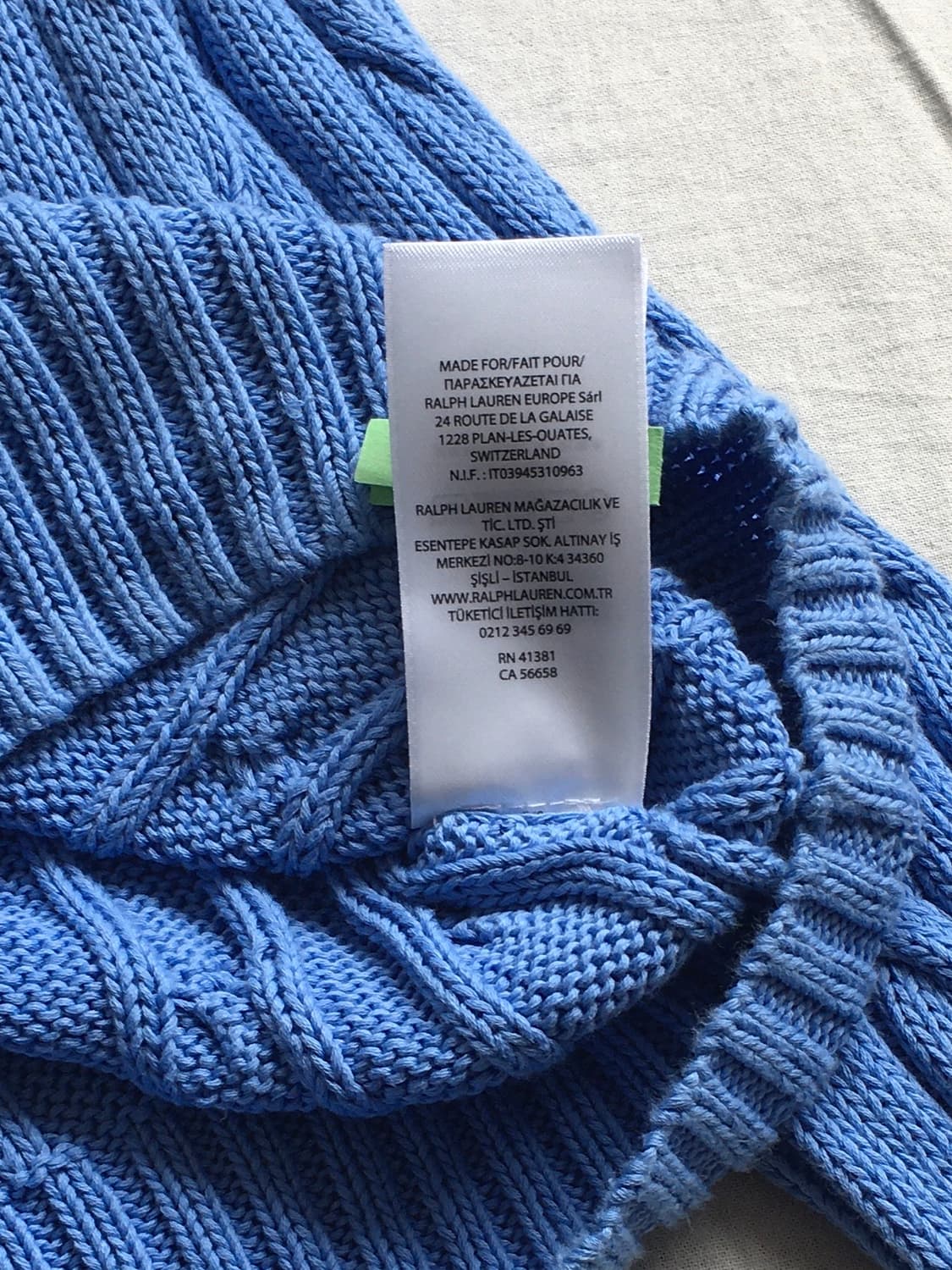 폴로 랄프로렌 케이블니트  상품이미지6
