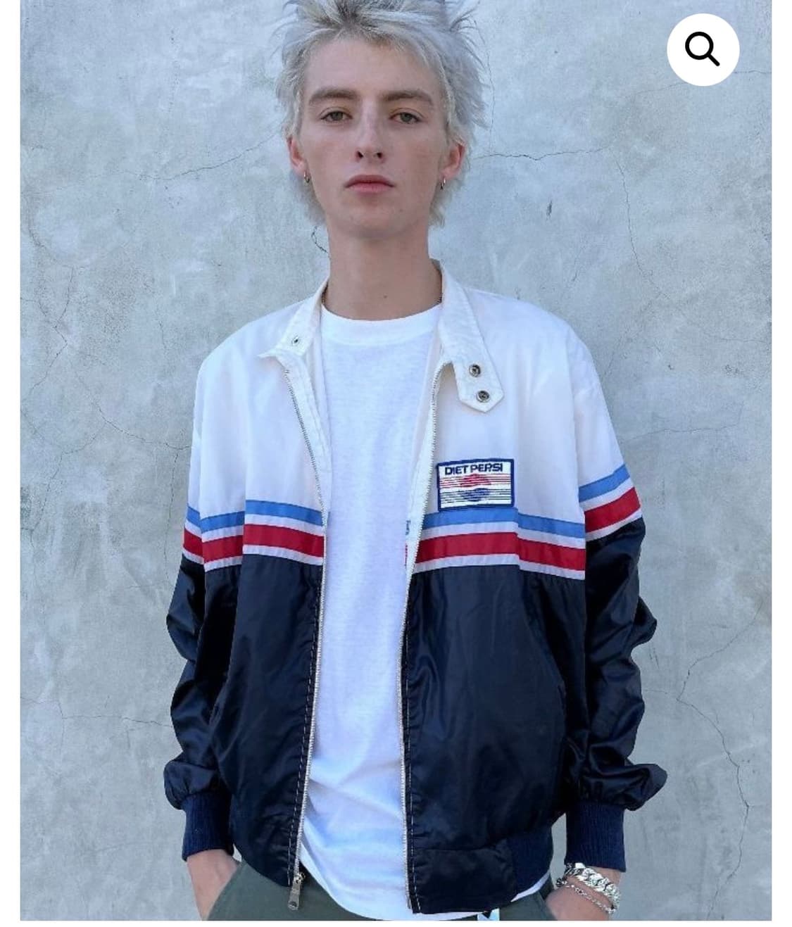 80s 다이어트 펩시 라이더스 나일론 자켓 상품이미지4