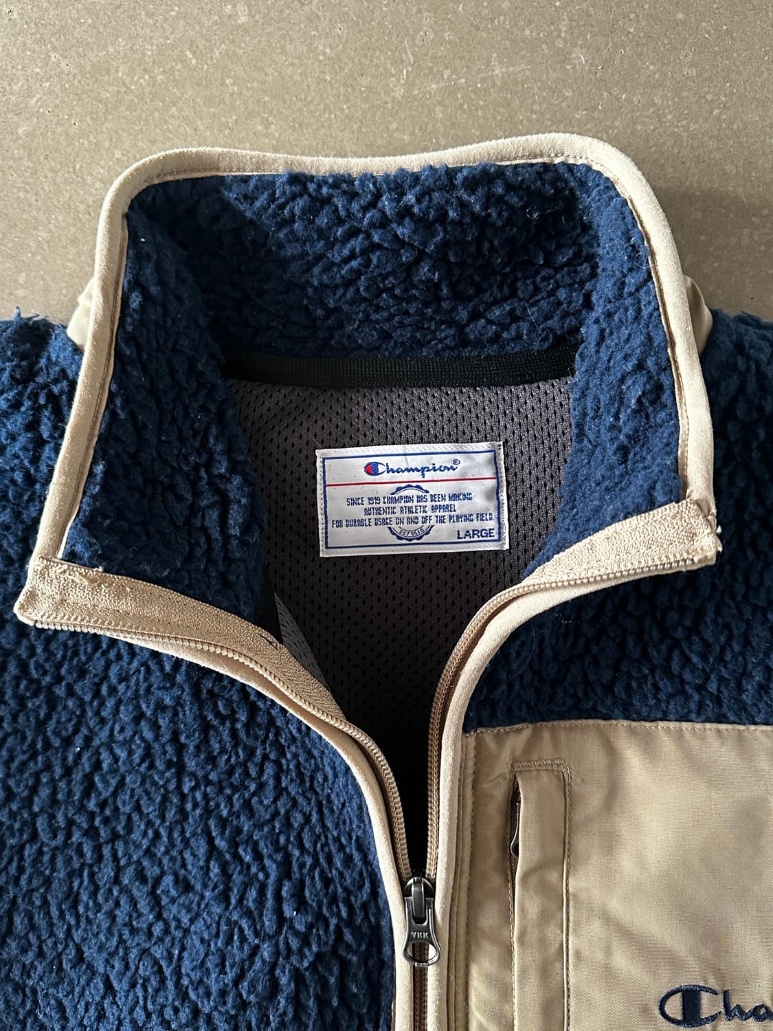 Champion 보아 플리스 집업 자켓 상품이미지3