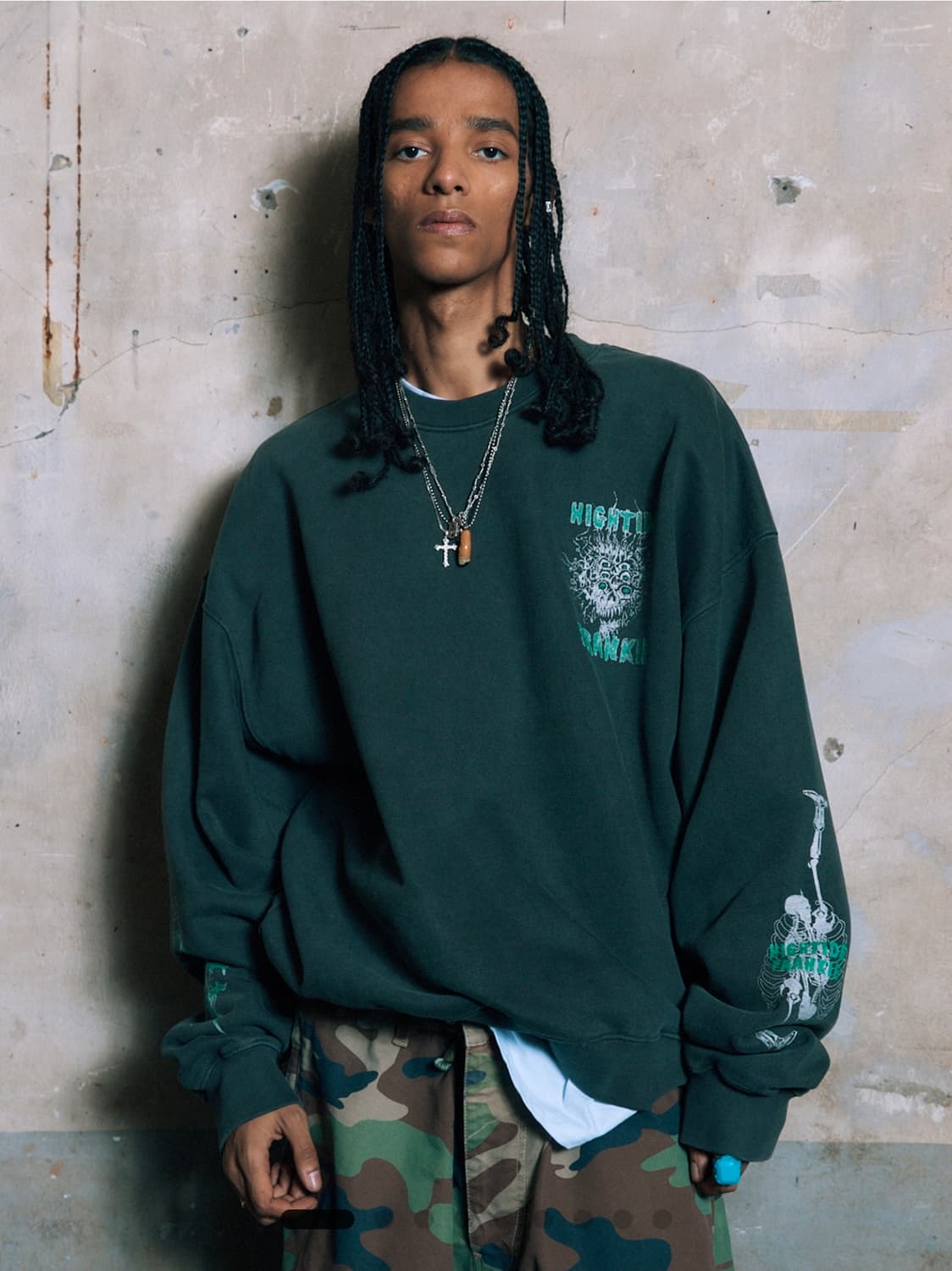 새상품) 하이타이드프랭키 스웻셔츠 상품이미지1