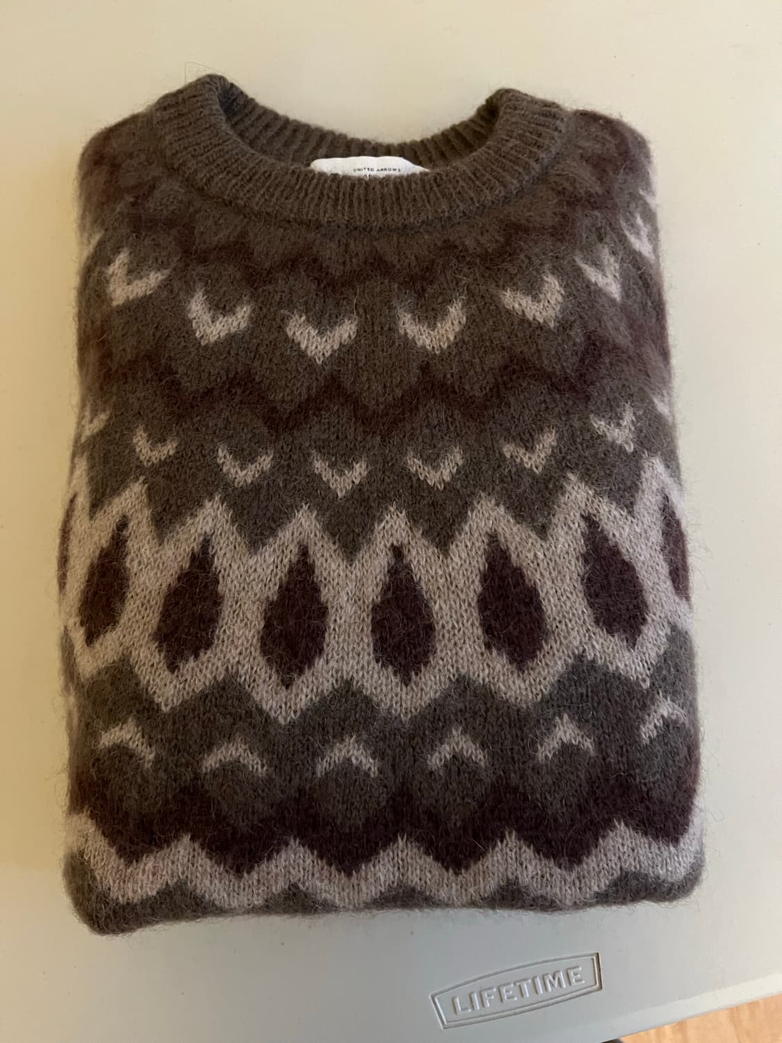 United arrows 노르딕 니트 L 상품이미지1