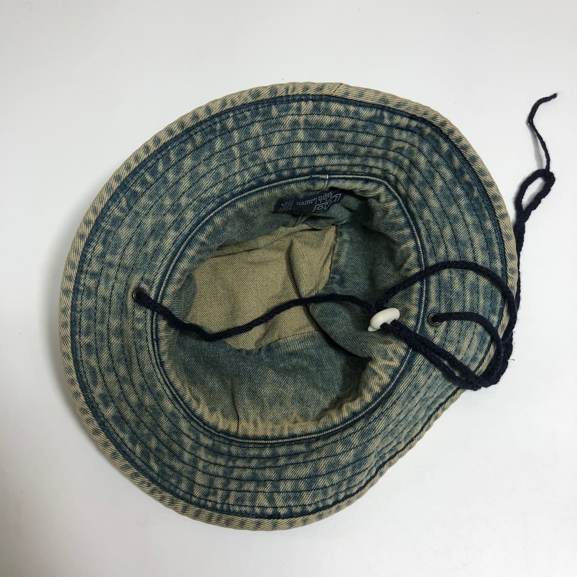 폴로 랄프로렌 90s USA 데님 버킷햇 상품이미지4