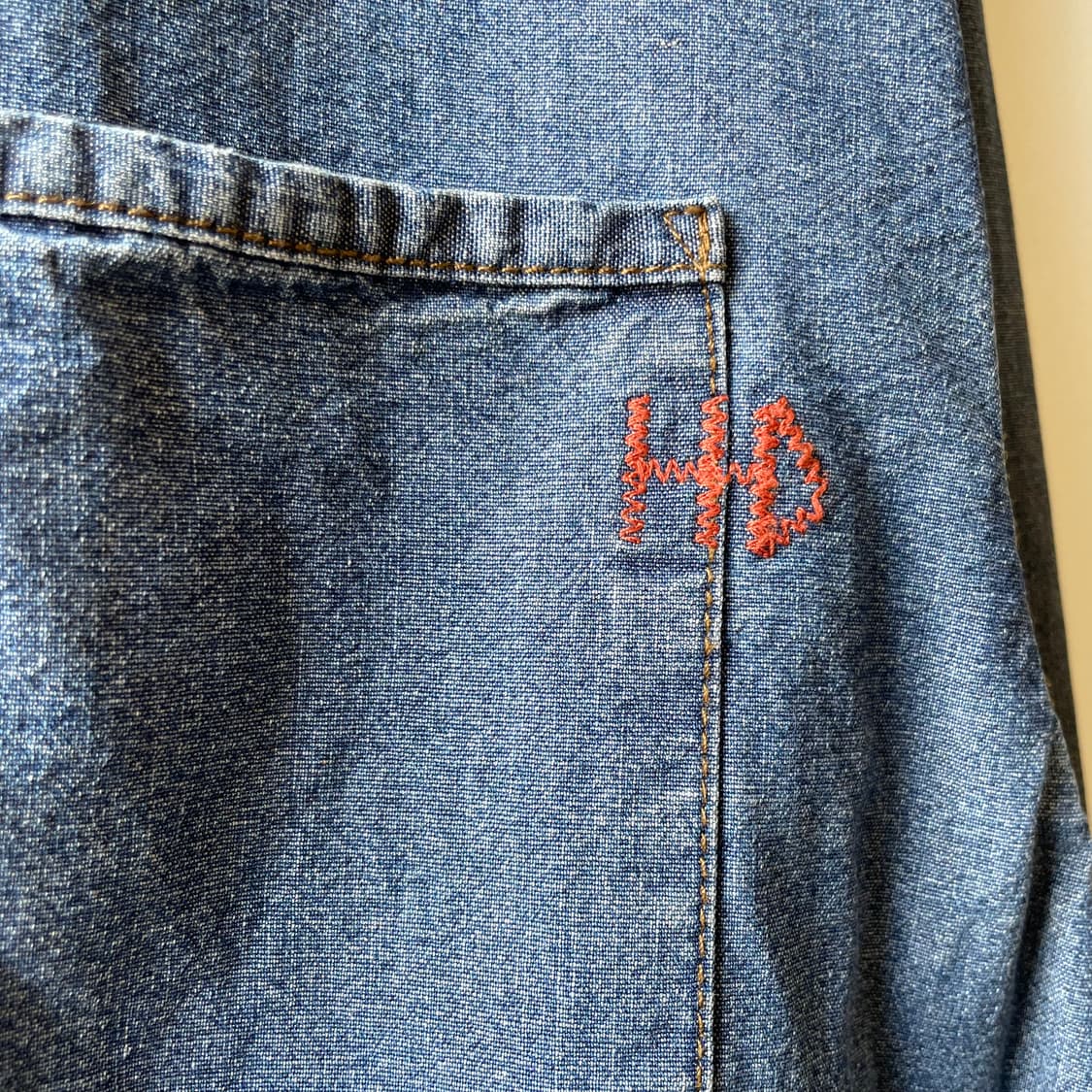 할리 데이비슨 데님 셔츠 상품이미지5