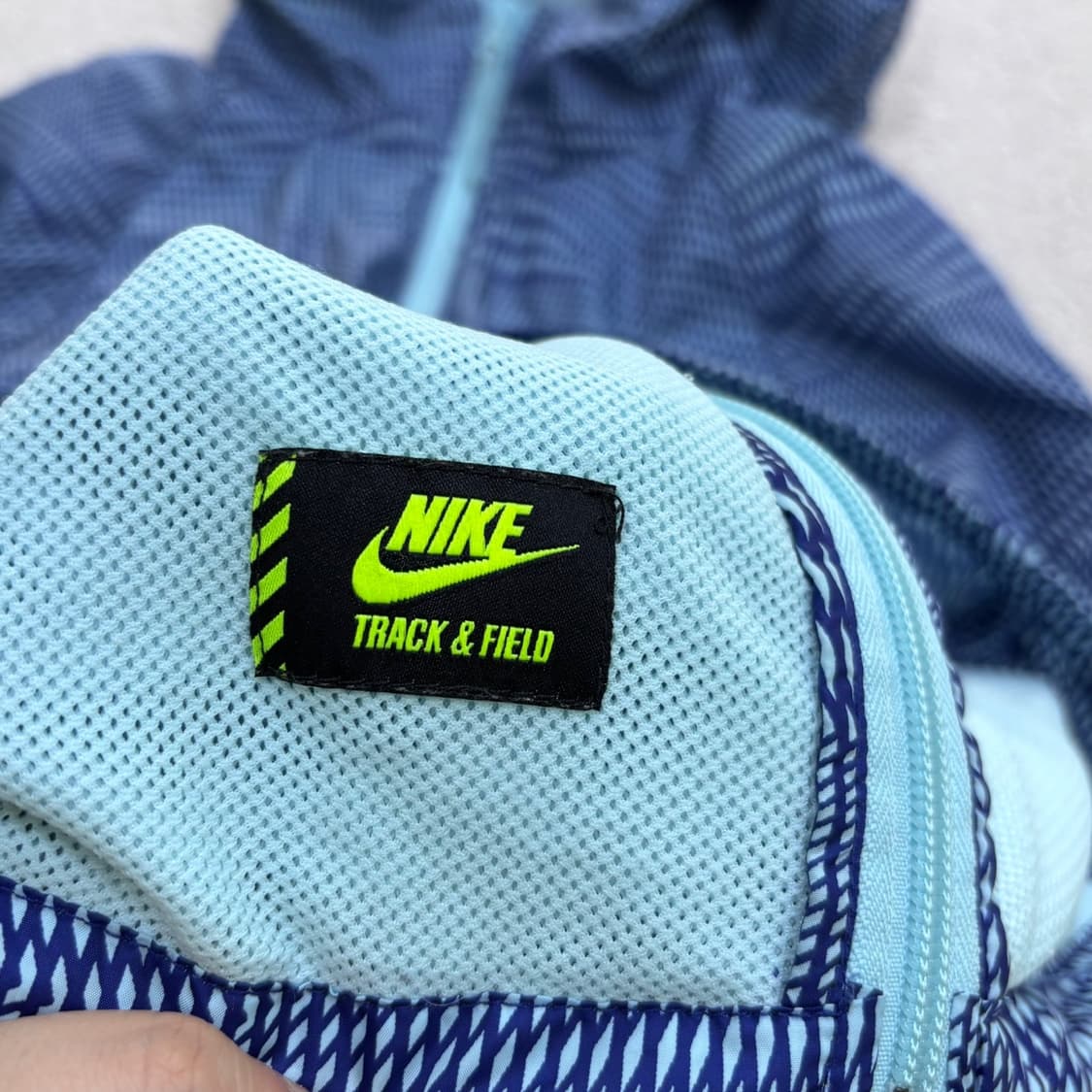 XS 나이키 여성 패턴 바람막이 자켓 0429E 상품이미지4